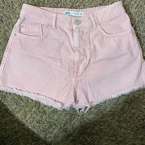 pink Zara skirt